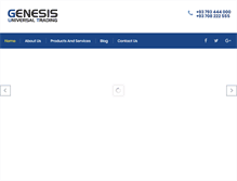 Tablet Screenshot of gensupplies.com